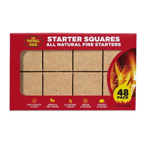 Royal Oak Firestarter Squares 6/48CT