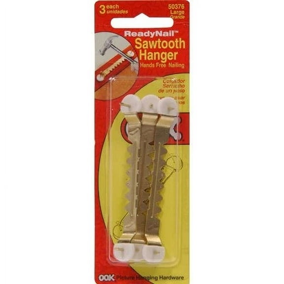 Classic Picture Hangers With Blued, 10-Lb., 4-Pk. -122266