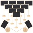 thumbnail image 2 of Etiquetas de pizarra Mini pizarras, paquete de 12 pizarras pequeñas con soporte de caballete para bodas oso de fresa  Electrónica, 2 of 5