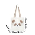 thumbnail image 3 of Bolso bandolera estilo japonés con diseño de panda para niñas y niños | Bolso de hombro de nailon con correa ajustable | Bolso pequeño para la escuela y salidas informales, 3 of 6