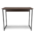 thumbnail image 3 of Essentials by OFM ESS-1040 Office/Computer Desk and Workstation with Metal Legs, White with Black Frame, 3 of 7