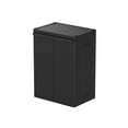 thumbnail image 3 of Hyper Tough Plastic Garage Cabinet 2 Shelf 18.5Dx25.47Wx35.43"H, Black Finish, 3 of 8