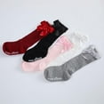 thumbnail image 2 of Baozhu Fashion Princess Socks Fashionable Mid-range Socks Bow Tie Socks Baby Princess Socks Baby Fashion Socks Baby Socks, 2 of 5
