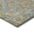 thumbnail image 4 of Addison Rugs Chantille Indoor/Outdoor Transitional Paisley Taupe Washable Round Rug, 8' x 8', 4 of 6