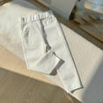 thumbnail image 7 of Boys Athletic Pants Straight Leg Open Bottom Outdoor Pants Elastic Waist Solid Color Casual Trousers for Kids Teen, 7 of 7