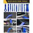 thumbnail image 4 of Trim Removal Tool 120Pcs Car Panel Door Audio Removal Tool Kit Auto Clip Pliers Fastener Remover Pry Tool Set With Storage Bag, 4 of 4