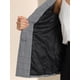 thumbnail image 5 of BLAZERS CHIC PARA MUJER INSPIRADOS, Con solapa muesca, de manga larga, con un botón, en cuadros negros y blancos, talla M, 5 of 6