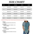 thumbnail image 3 of Womens Tops Short Sleeve Womens Tops 2025 Spring Neck Casual Print Tunic T Shirts Womens Tops Shirts for Women, 3 of 4
