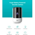 Voger ME720 Outdoor Security Camera, 1080P Wireless Powered with Dual