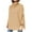 c Khaki, variant on Clearance LYXSSBYX Womens Sweaters Pullover Clearance Women's Autumn And Winter Solid Pullover Sweater Loose Oversize High Neck Sweater
