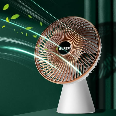 

Clearance Items! WQQZJJ Portable Fan Small USB Desk Fan 3 Speeds Portable Table Fan Small C-ooling Fan By USB Plug In Rotatable Desktop Fan For Home Office Bedroom Dorm Indoor Outdoor Summer Gifts