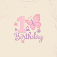thumbnail image 4 of Inktastic 1st Birthday Pink Butterfly Boys Baby T-Shirt, 4 of 5
