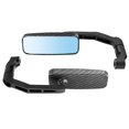 thumbnail image 2 of Motorcycle Rearview Mirror  Motorcycle Reverse Mirror  Motorcycle Side Mirrors  Rear View Side Mirrors  2pcs Motorcycle Modified Aluminum Rearview Anti Glaring Reverse Side, 2 of 8