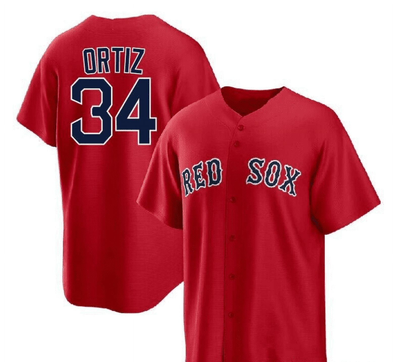 Men's Boston Red Sox Nike Red Alternate Limited Jersey