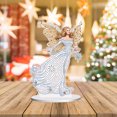 thumbnail image 4 of 5D DIY Diamond Art Decoraciones Mesa Kits Arte Diamante Escritorio Angel Lady, 4 of 9