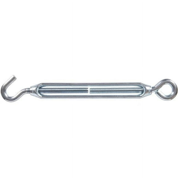 Hillman Group 321884 Flagged - Hook & Eye Turnbuckles, 0.312 in. - 18T x 8.875 in. - Pack of 5