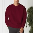 thumbnail image 4 of Men's Heavyweight Vintage Crewneck Casual Sweatshirt in 15 Colors, 4 of 16