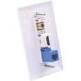 thumbnail image 4 of HDMI Ethernet Coax Wall Plate, 3-Port Faceplate with RJ45 Cat6 Keystone Female to Female Coupler & HDMI Keystone Jack Insert & Coaxial F-Type RG6 Keystone Jack, 4 of 6