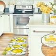 thumbnail image 3 of Lemon Kitchen mat Microfiber PVC Back Non-Slip Soft Area Rug for Kitchen 47.2 X 17.7 in, 3 of 5