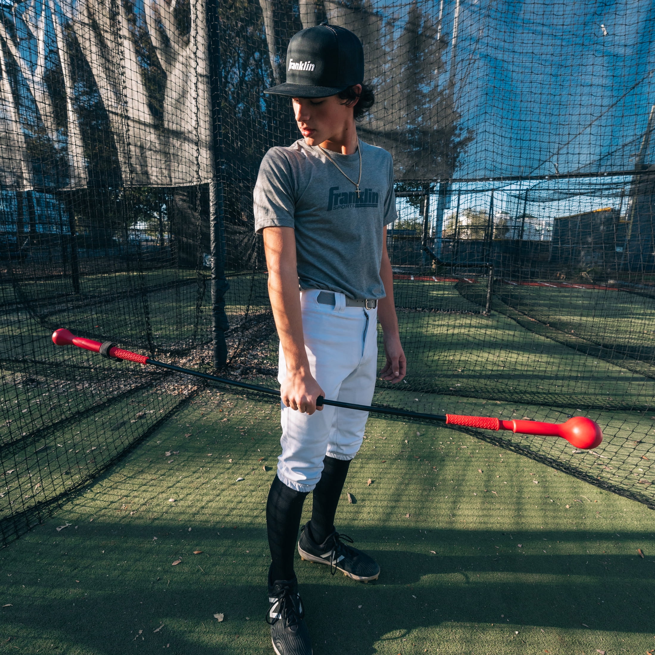 Franklin Sports Baseball + Softball Swing Stick Hitting Trainer
