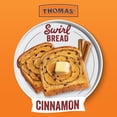 thumbnail image 4 of Thomas' Cinnamon Swirl Bread, 16 oz, Cinnamon Bread, Bag, 4 of 9