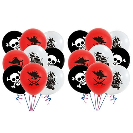 Pirates of the Caribbean Balloons Party Supplies Birthday Favors Decorations Decor Kit Latex