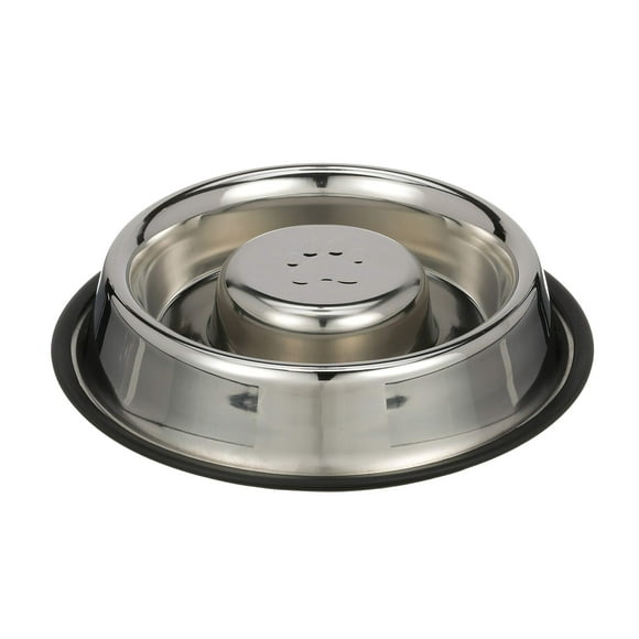 Limpiador Slow Feed Bowl Neater Pet Brands, acero inoxidable, 710 ml