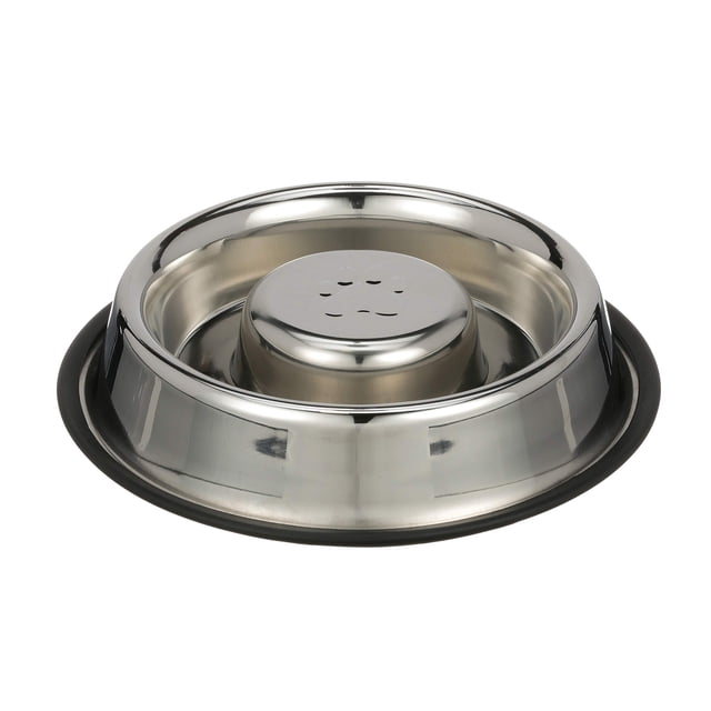 Limpiador Slow Feed Bowl Neater Pet Brands, acero inoxidable, 710 ml