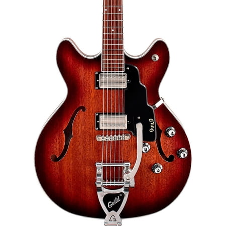Guild Starfire I DC With Guild Vibrato Tailpiece Semi-Hollow Electric Guitar California Burst