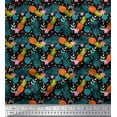 thumbnail image 1 of Soimoi Cotton Duck Fabric Floral,Monstera Leaves & Pine Fruits Decor Fabric Printed Yard 42 Inch Wide, 1 of 1