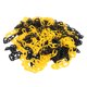 thumbnail image 3 of Enlaces De Barreras De Seguridad Largas De Los 25m para El Control del Camino De Los Estacionamientos De Los Jardines Cadenas del Tráfico, Barrera De Cadena De La Seguridad(Amarillo), 3 of 14