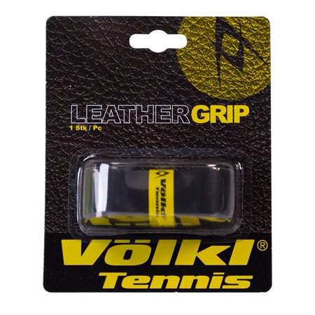 Leather Replacement Tennis Grip Black (Best Leather Tennis Grip)