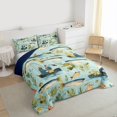 thumbnail image 3 of Homewish Fishing Theme Bedding Comforter Set 2pcs for Female Men Adults,Big Bass Fish Twin Comforter Sets Microfiber,River House Breathable Bedding Set,Ultra Soft Home Decor,Reversible, 3 of 8