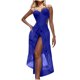 thumbnail image 2 of Trajes de baño de una pieza para mujer, conjuntos de bikini sin espalda ajustables sin hebilla de color sólido a la moda para mujer, traje de baño para mujer, 2 of 7