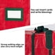 thumbnail image 4 of Xihbxyly Bolsa para Árbol de Navidad, Tejido de Polietileno, Resistente a Desgarros y Perforaciones, Fácil de Usar con Cierre de Cremallera, Gran Capacidad para Decoraciones, Diseño Compacto, Color R, 4 of 6