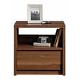 thumbnail image 4 of Ensemble de Chambre 2 Pcs avec Commode et Table de Nuit en Noyer Grand, 4 of 14