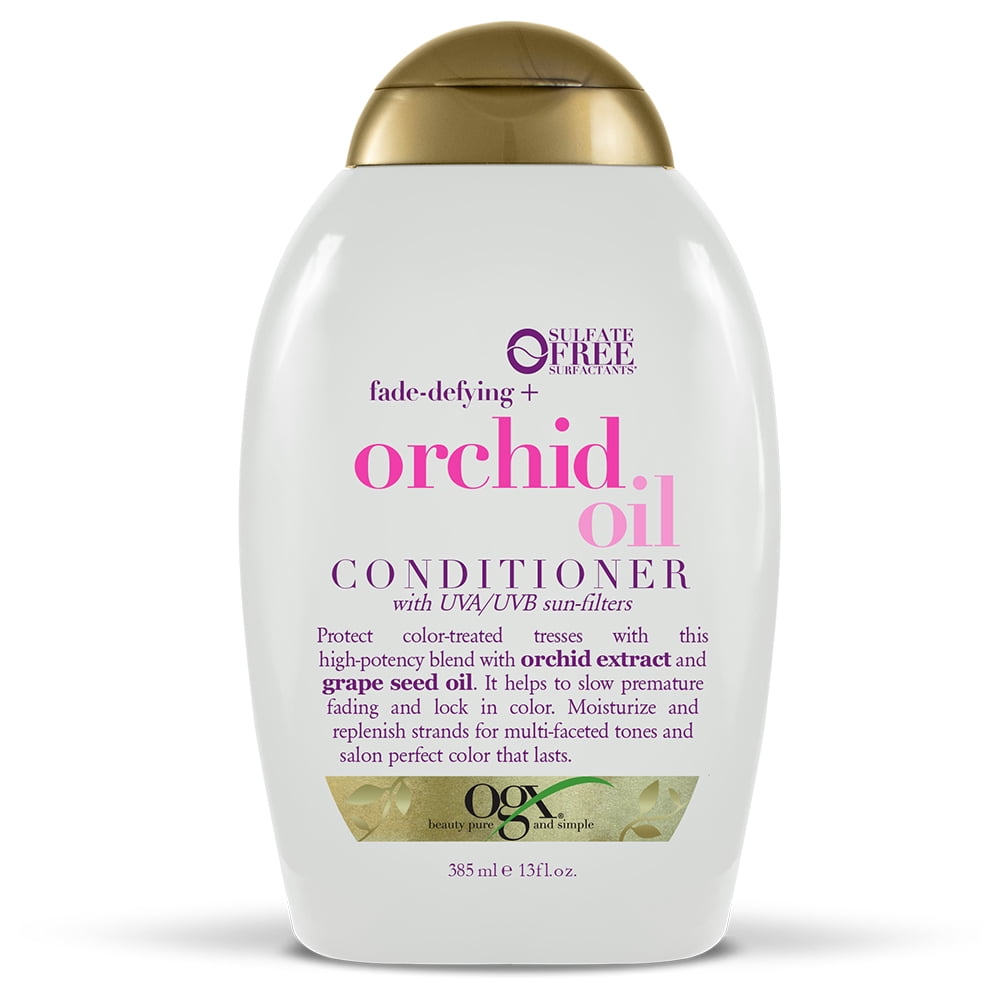 OGX Fade-Defying + Orchid Oil Moisturizing Daily Conditioner, 13 fl oz -  