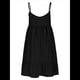 thumbnail image 4 of Vestido de Verano para Mujer 2025, Sin Mangas, con Tirantes Finos y Cuello en V, Informal, Estilo Swing. Negro L, 4 of 8