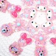 thumbnail image 2 of Encantos de uñas Sanrioed My Melody Hello Kitty, accesorios de mejora de uñas, pegatinas de uñas rosas brillantes, accesorios de decoración, 20 piezas por lote, 2 of 2
