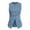 Blue 2, variant on Niaviben Denim Vest jean vest top for women Denim Waistcoat Women's Tops Summer 2025 Denim Vest Jacket jean vest trendy summer tops Blue 1 M