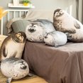 thumbnail image 3 of Almohada De Animales Marinos, Lindo Juguete De Peluche Llamativo Para Dormitorio, 3 of 8