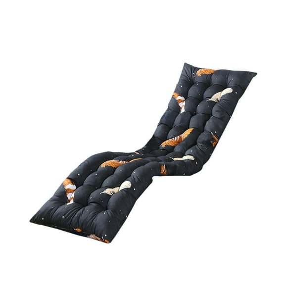 Outdoor Chair Cushions Winter Cushion Thickening Double-Sided Lunch Break Folding Chair Cushion Chair Cushion Recliner Cushion Rocking Chair Cushion Belt Rocking Chair Outdoor