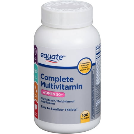 equate complète multivitamines femmes multivitamines / Supplément Multiminéraux, 100 count