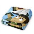 thumbnail image 2 of Wild Kratts Blanket, Super Soft Throw Blanket For Couch Sofa Bed, Cozy Lightweight Warm Flannel Blanket, 60"X50", 2 of 9