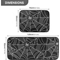 thumbnail image 3 of Halloween Pumpkin Kitchen Mat Set of 2, Trick or Treat Decorations Kitchen Rug, Boo Halloween Farmhouse Party Floor Mat for Home Kitchen Decorations 17"x47"+17"x30", 3 of 6