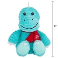 thumbnail image 3 of (2 pack) Holiday Time 7.5" Plush Dragon Stuffed Animal Toy, Blue , For Child, 3 of 3