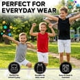 thumbnail image 3 of BROOKLYN VERTICAL Boys 3 Pack Muscle Shirt Sleeveless Tee - Tagless Cotton Super Soft, 3 of 7