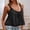 Black, variant on Tank Tops for Women Y2K Lace Trim Croped Tank Tops with Cute Ribbon Bow Tie Loose Fit Going Out Tops (Black M)