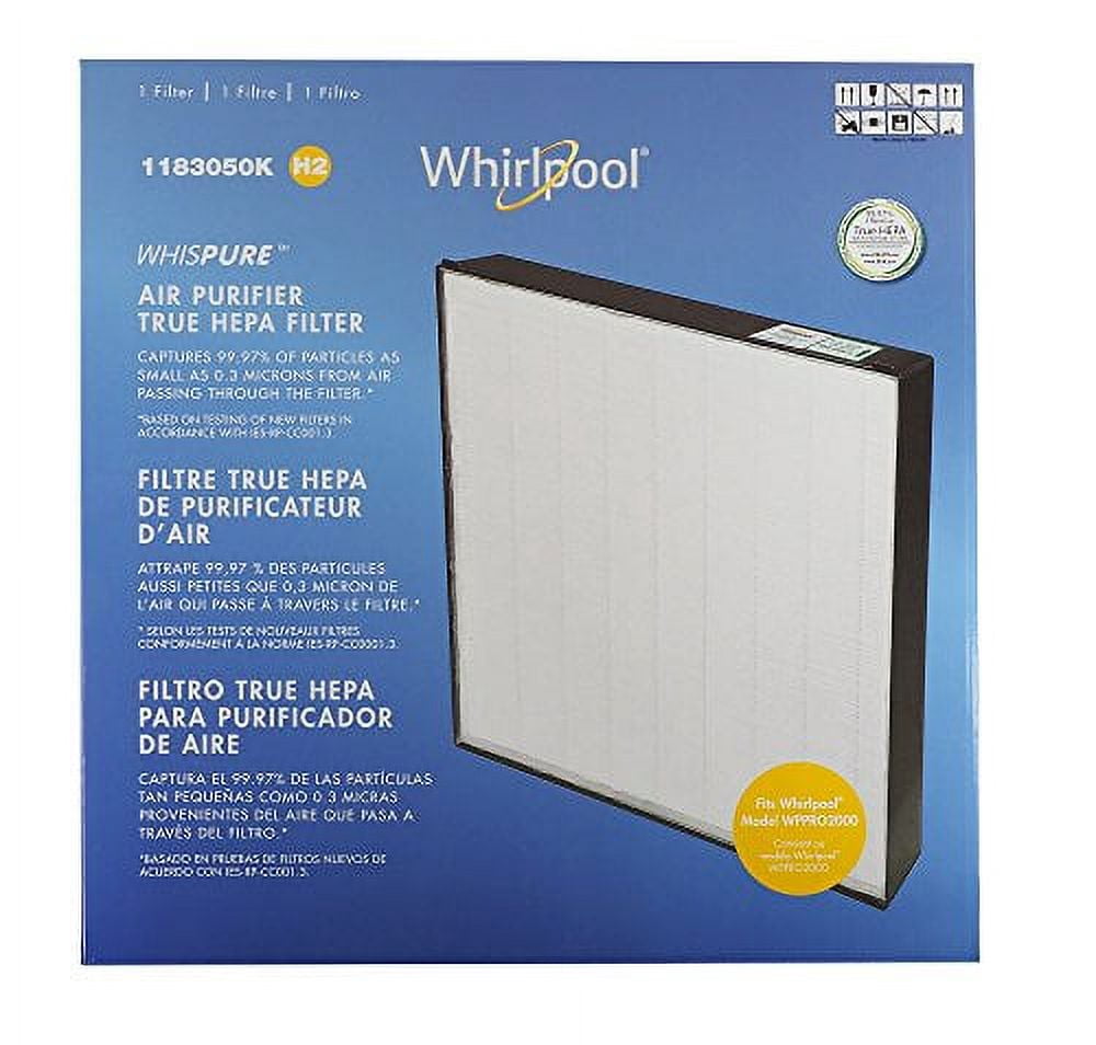Whirlpool Air Purifier True HEPA Replacement Extra Large Filter 1183050K
