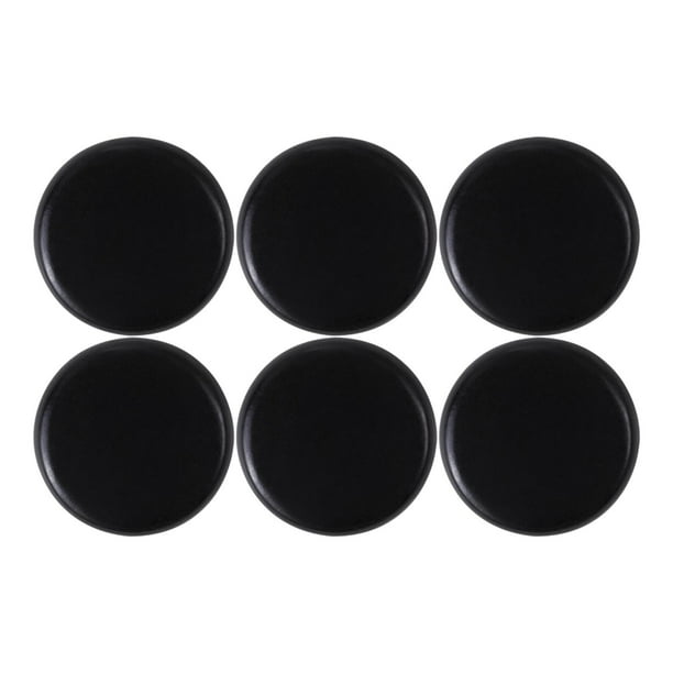 Juego de 6 piedras de masaje calientes de basalto natural, kit de roca calentadora para salón, hogar, spa, 8 unidades 8 x 8 cm